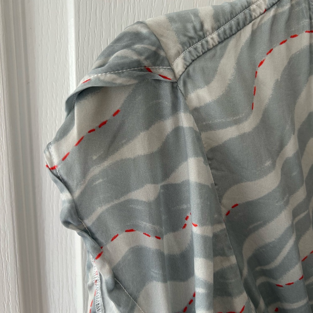 Reistor X Madewell “Bar to Beach” Blue and White Maxi Dress - Picture 7 of 8
